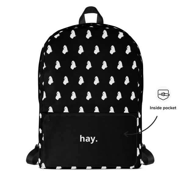 so many guinea pigs / backpack: water resistant polyester travel bag