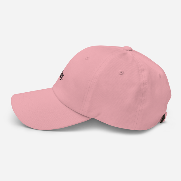 hay. / dad hat
