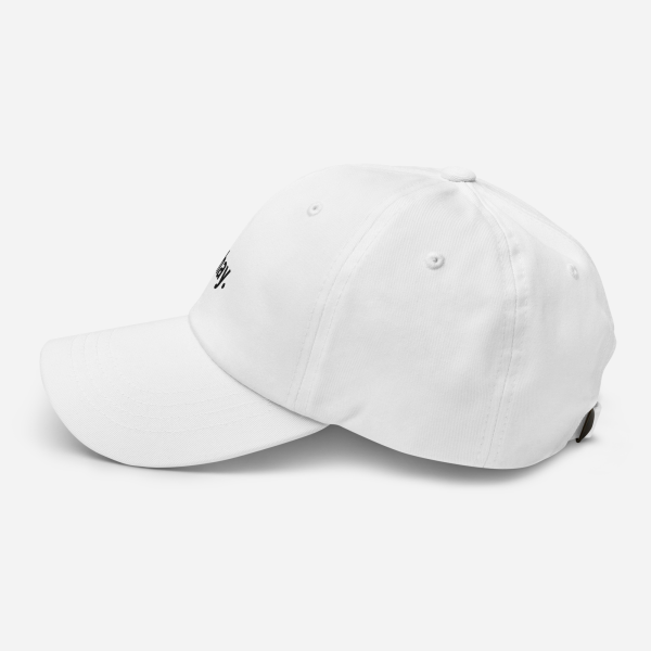 hay. / dad hat