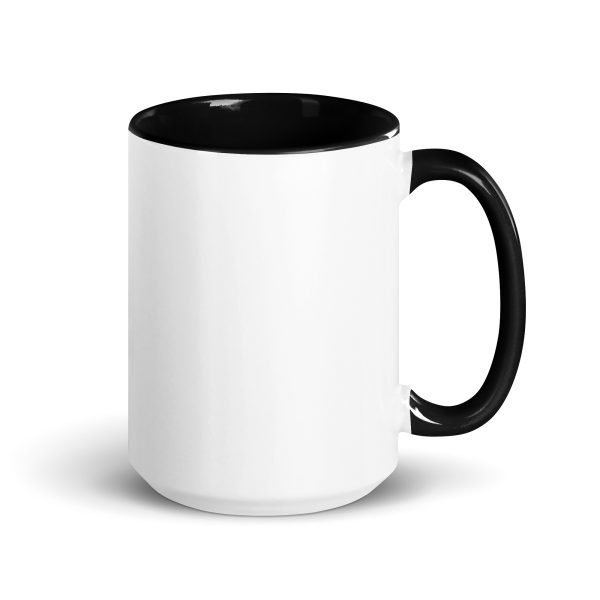 hay. guinea pig / large two color mug